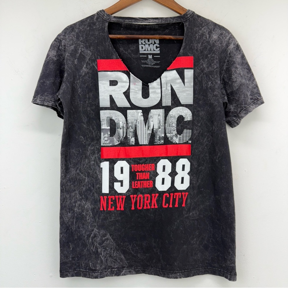 Run DMC size Medium Women’s Tougher Than Leather New York City T-Shirt